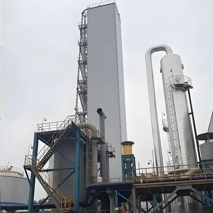 Tanaman oksigen untuk pengeluaran logam